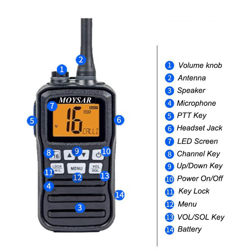 marine two way radio