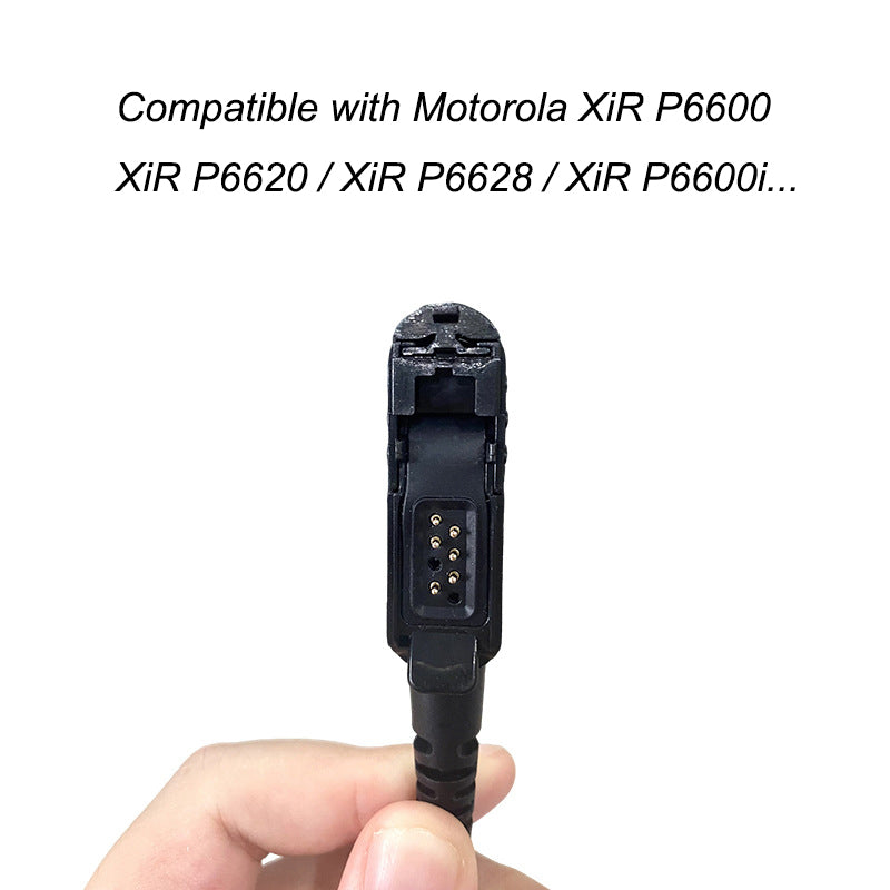 Two-Way Radio Acoustic Tube Earpiece