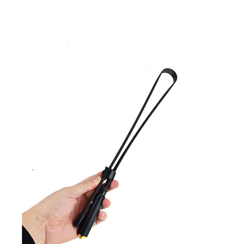 Two-Way Radio Foldable Tactical Antenna,UHF/VHF Dual Bands, 47cm/72cm/108cm, SMA Male/Female, Compatible with Baofeng UV-5R & Kenwood| PJ-04-005 (1 Pc)