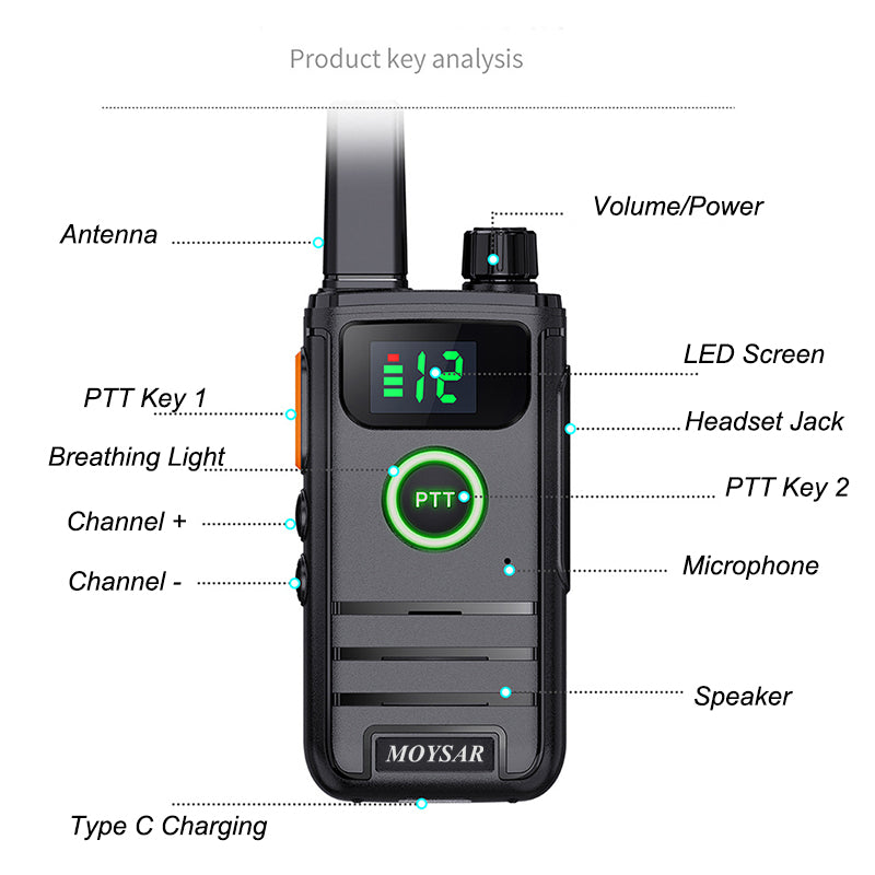 handheld walkie talkie