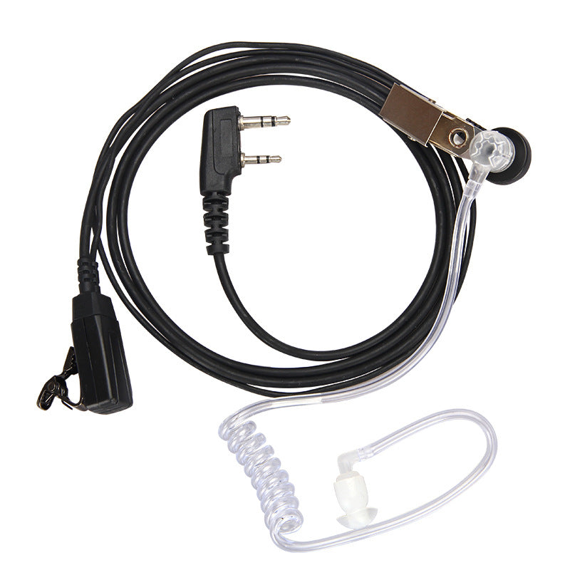 Two-Way Radio Earpiece/Headset with Air Tube/Acoustic Tube K plug for Kenwood Baofeng UV5R 888S| PJ-04-006 (1 Pc)