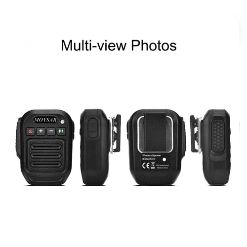 bluetooth microphone for walkie talkie