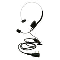 Single-sided Overhead K-plug Headset with Microphone Compatible with Baofeng UV5R and other Two-Way Radios| PJ-04-004 (1 Pc)